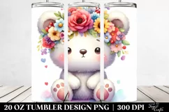 Cute Watercolor Bear | 20 oz Tumbler Product Image 2