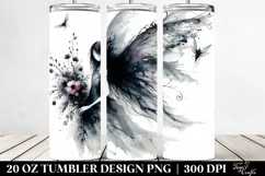 Gothic Fairy Watercolor Design, High-Quality Clipart Product Image 2