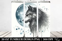 Werewolf Gothic Art | Tshirt|Tumbler|Mug|Clipart Product Image 2