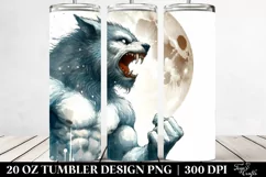 Werewolf Gothic Art | Tshirt|Tumbler|Mug|Clipart Product Image 2