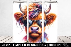 Goofy Highlandcow PNG Product Image 2