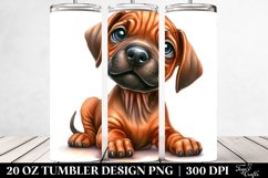 Expressive Rhodesian Ridgeback, Sitting PNG Product Image 2