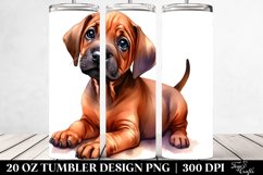 Funny Rhodesian Ridgeback, Playful PNG Product Image 2