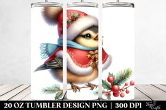 Watercolor Image Featuring a Cute Baby Bird Product Image 2