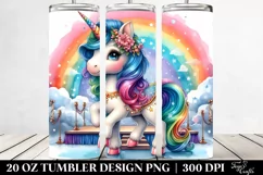 Baby Unicorn Stage. 20 oz Tumbler Design Product Image 2