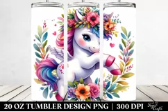 Baby Unicorn | Tshirt|Tumbler|Mug|Clipart Product Image 2
