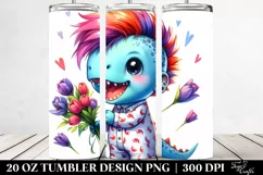 Baby Dinosaur in Pajamas PNG Product Image 2