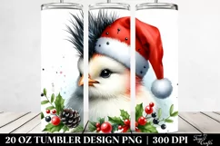 Cute Chicken with Punk Haircut Clipart Product Image 2