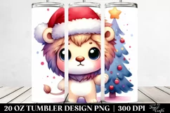 a cute and Expressive Baby Lion PNG Product Image 2
