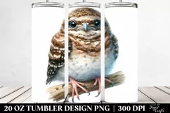 Vibrant Baby Nightjar 20 Oz Tumbler Product Image 2