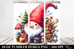 Colorful Watercolor of Cute Gnome Product Image 2