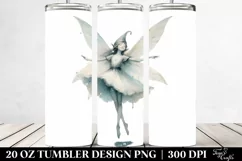 Whimsical Dancing Fairy Clipart 20 Oz Tumbler Product Image 2