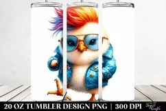 Cute Baby Chicken Dancing | 20 oz Tumbler Product Image 2