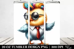 Cute Baby Chicken Dancing | 20 oz Tumbler Product Image 2