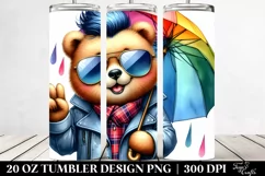 Cute Baby Bear Posing | 20 oz Tumbler Product Image 2