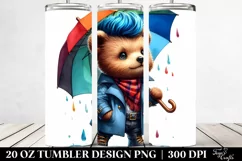 Cute Baby Bear Posing | 20 oz Tumbler Product Image 2