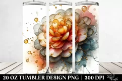 Glossy Marigold Art | 20 Oz Tumbler Product Image 2