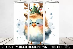 Happy Chicken with Festive Accessories PNG Product Image 2