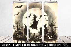 Washed Halloween Warlock | 20 oz Tumbler Product Image 2