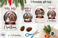 Christmas Gift Tags Bundle | 150 Personalized Gift Tags PNG Product Image 27