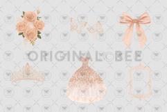 Princess Quinceañera Clipart Product Image 2