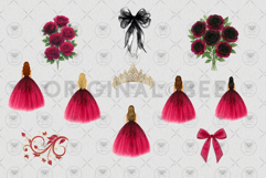 Princess Berry Red Clipart Product Image 2