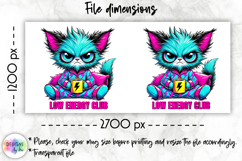 Sarcastic Animals Mug Wrap Sublimation, Cartoon Animals PNG Product Image 2