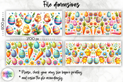 Easter Mug Wrap, Spring Mug Wrap, Easter Bunny, Cute Chick Product Image 2