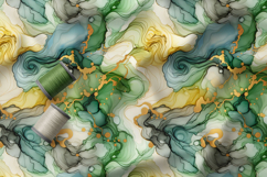 Marble Seamless Patterns, Luxury Elegant Digital Paper Product Image 3