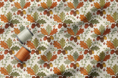 Autumn Oak Leaf Seamless Patterns Digital Paper Product Image 3