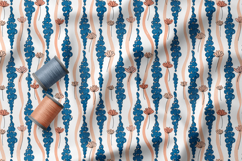 Daisies Seamless Patterns, Rustic Daisy Floral Digital Paper Product Image 3