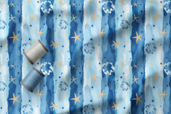 Coastal Seamless Patterns, Ocean Digital Paper, Beach Print Product Image 4