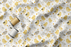 Cute Little Chicks Patterns, Easter Seamless Patterns Product Image 5
