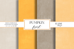 Autumn Scrapbook Background, Yellow Beige Color Palette Product Image 1