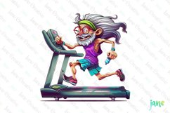 Quirky Grandpa Sublimation Clipart Product Image 1