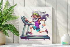 Quirky Grandpa Sublimation Clipart Product Image 2