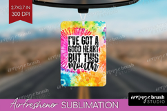Sarcastic Quote Air Freshener PNG - Brush Stroke PNG Product Image 1