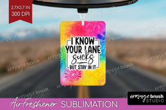 Sarcastic Quote Air Freshener PNG - Brush Stroke PNG Product Image 1