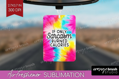 Sarcastic Quote Air Freshener PNG - Brush Stroke PNG Product Image 1