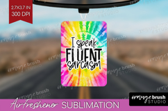 Sarcastic Quote Air Freshener PNG - Brush Stroke PNG Product Image 1