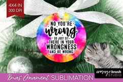 Sarcastic Quote Ornament PNG - Brush Stroke PNG Sublimation Product Image 1