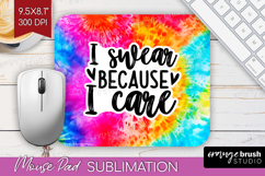Sarcastic Quote Mouse Pad Sublimation - Brush Stroke PNG Product Image 1