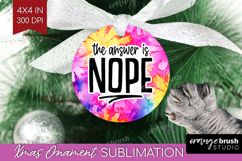 Sarcastic Quote Ornament PNG - Brush Stroke PNG Sublimation Product Image 1