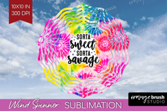 Sarcastic Quote Wind Spinner Sublimation PNG - Brush Stroke Product Image 1