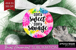 Sarcastic Quote Ornament PNG - Brush Stroke PNG Sublimation Product Image 1