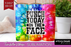 Sarcastic Quote Tumbler Wrap - Brush Stroke Tumbler PNG Product Image 1