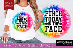 Sarcastic Quote Round Tshirt Background - Brush Stroke PNG Product Image 1