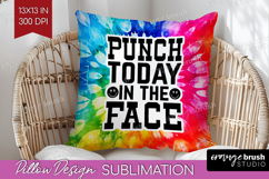 Sarcastic Quote Pillow Sublimation - Brush Stroke Pillow PNG Product Image 1