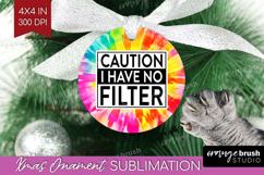 Sarcastic Quote Ornament PNG - Brush Stroke PNG Sublimation Product Image 1