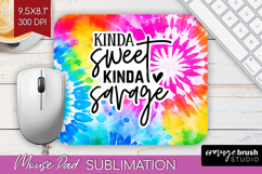 Sarcastic Quote Mouse Pad Sublimation - Brush Stroke PNG Product Image 1